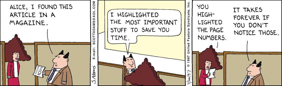 Dilbert Cartoon